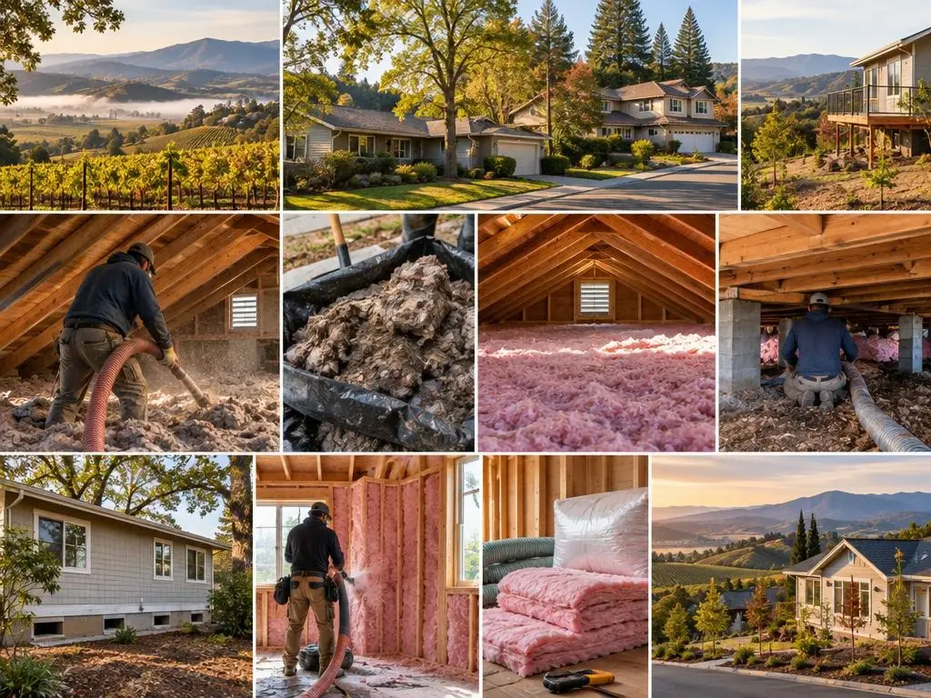 Insulation Removal & Replacement in Santa Rosa, CA